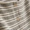 Paula echevarría knitted stripe button down top