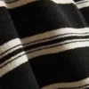 Paula echevarría knitted striped mini shorts