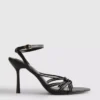 Paula echevarría knotted heel sandals
