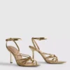 Paula echevarría knotted heel sandals