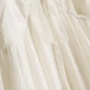Paula echevarría lace trim ruffle mini dress