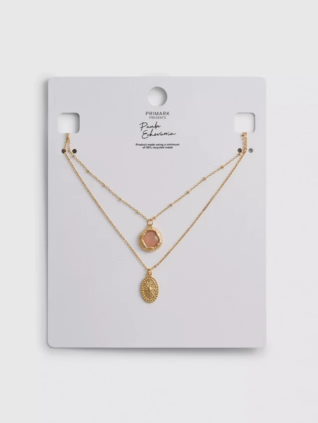 Paula echevarría layered boho necklaces