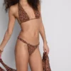 Paula echevarría leopard sparkle bikini bottoms