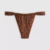 Paula echevarría leopard sparkle bikini bottoms
