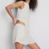 Paula echevarría relaxed crinkle shorts
