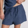 Paula echevarría relaxed crinkle shorts