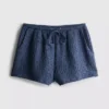 Paula echevarría relaxed crinkle shorts