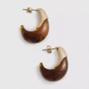 Paula echevarría resin drop hoops