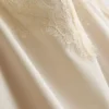 Paula echevarría satin lace-trim cami top