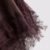 Paula echevarría satin lace-trim cami top