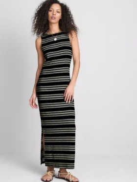 Paula echevarría sleeveless bodycon midaxi dress