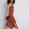 Paula echevarría sleeveless bodycon midaxi dress