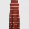 Paula echevarría sleeveless bodycon midaxi dress