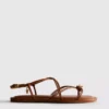 Paula echevarría strappy charm sandals