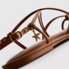 Paula echevarría strappy charm sandals