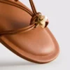 Paula echevarría strappy charm sandals