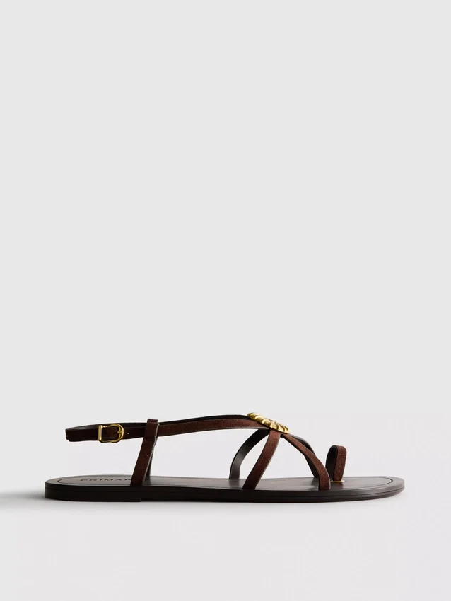 Paula echevarría strappy starfish sandals
