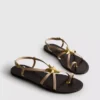 Paula echevarría strappy starfish sandals