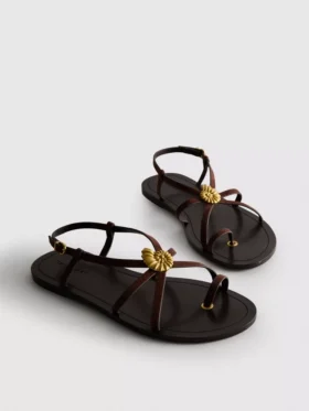 Paula echevarría strappy starfish sandals