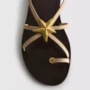 Paula echevarría strappy starfish sandals