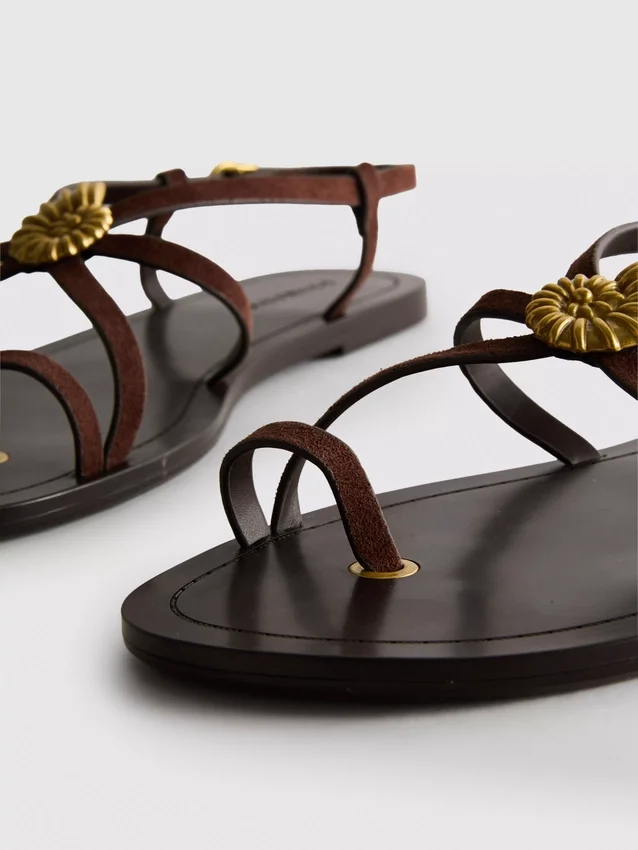 Paula echevarría strappy starfish sandals