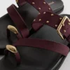 Paula echevarría studded footbed sandals