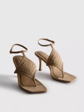 Paula echevarría studded sandals