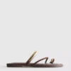Paula echevarría toe post sandals