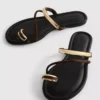 Paula echevarría toe post sandals