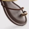 Paula echevarría toe post sandals