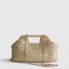 Paula echevarría woven crossbody bag