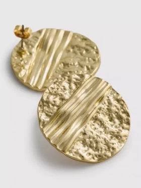 Paula echevarria textured disk studs