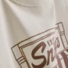 Peanuts snoopy cotton cafe t-shirt