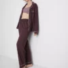 Piped jersey boyfriend pajamas