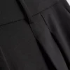 Pleated bermuda shorts