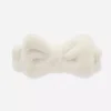 Plush bow headband