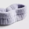 Plush bow headband