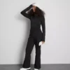 Plush lined long sleeve thermal top