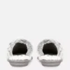 Plush mule slippers