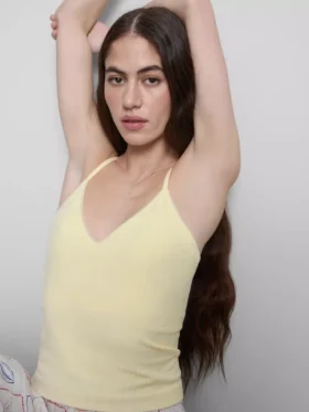 Pointelle pajama cami