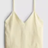 Pointelle pajama cami