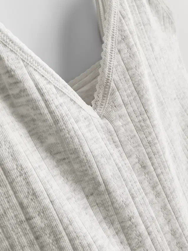 Pointelle pajama cami