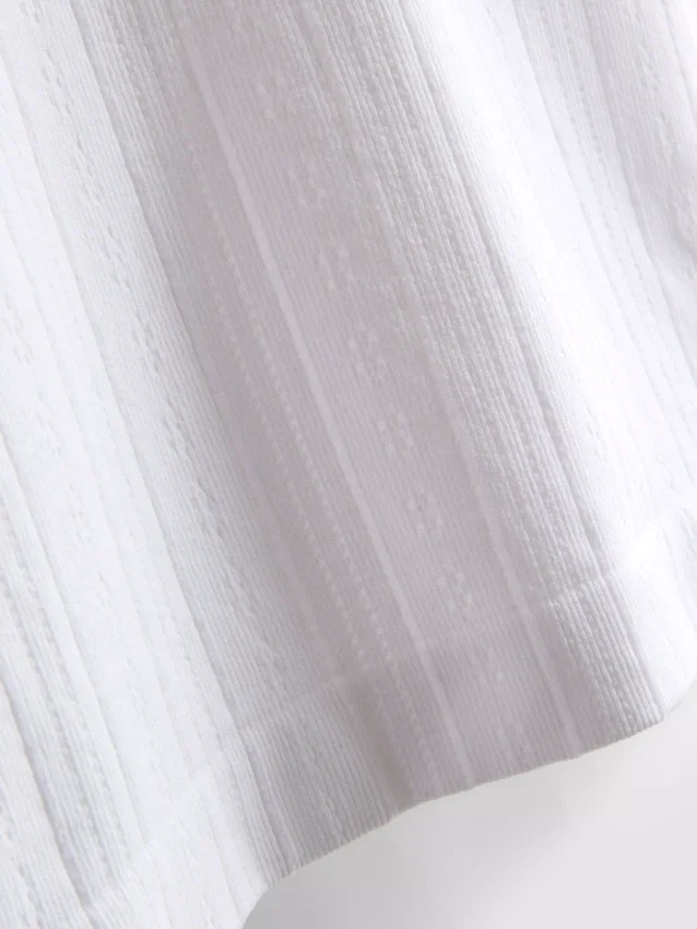 Pointelle pajama cami