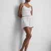 Pointelle pajama shorts