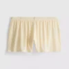 Pointelle pajama shorts