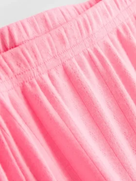 Pointelle pajama shorts