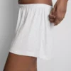 Pointelle pajama shorts