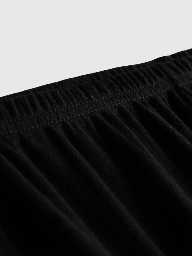 Pointelle pajama shorts