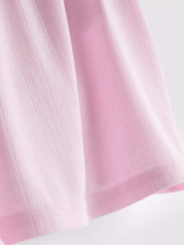 Pointelle pajama shorts