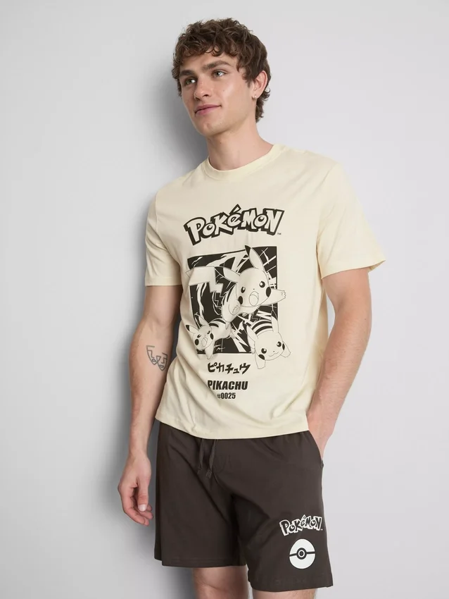 Pokamon short pajama set